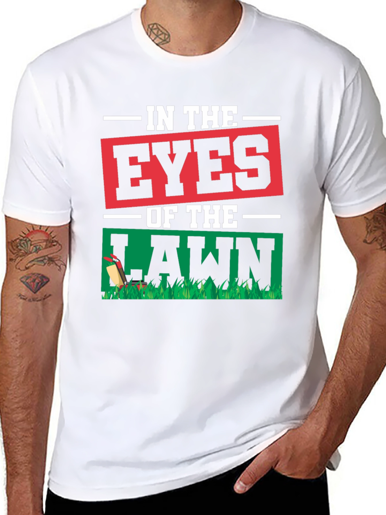 In the Eyes of the Lawn Graphic Tee