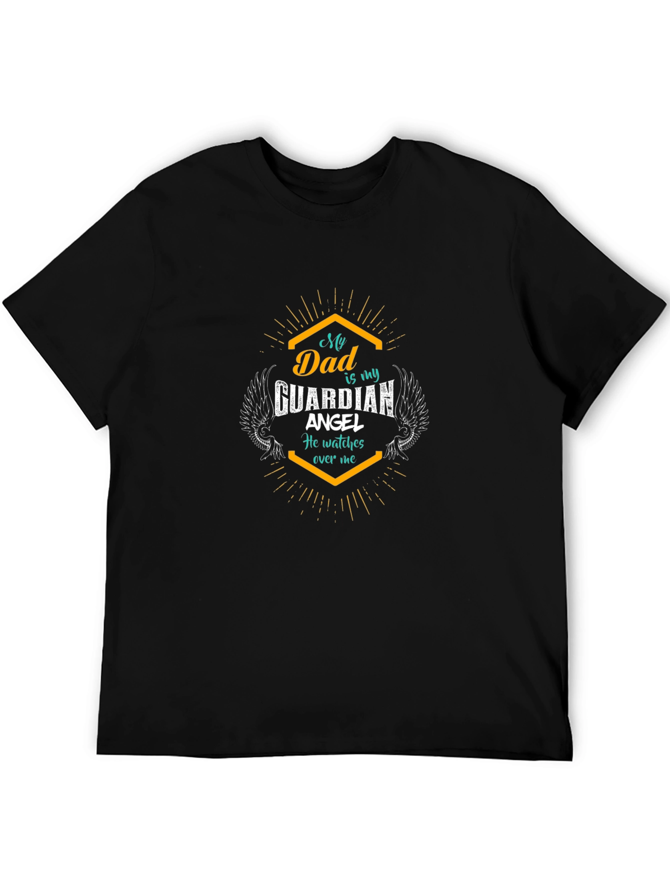 Dad Guardian Angel T-Shirt