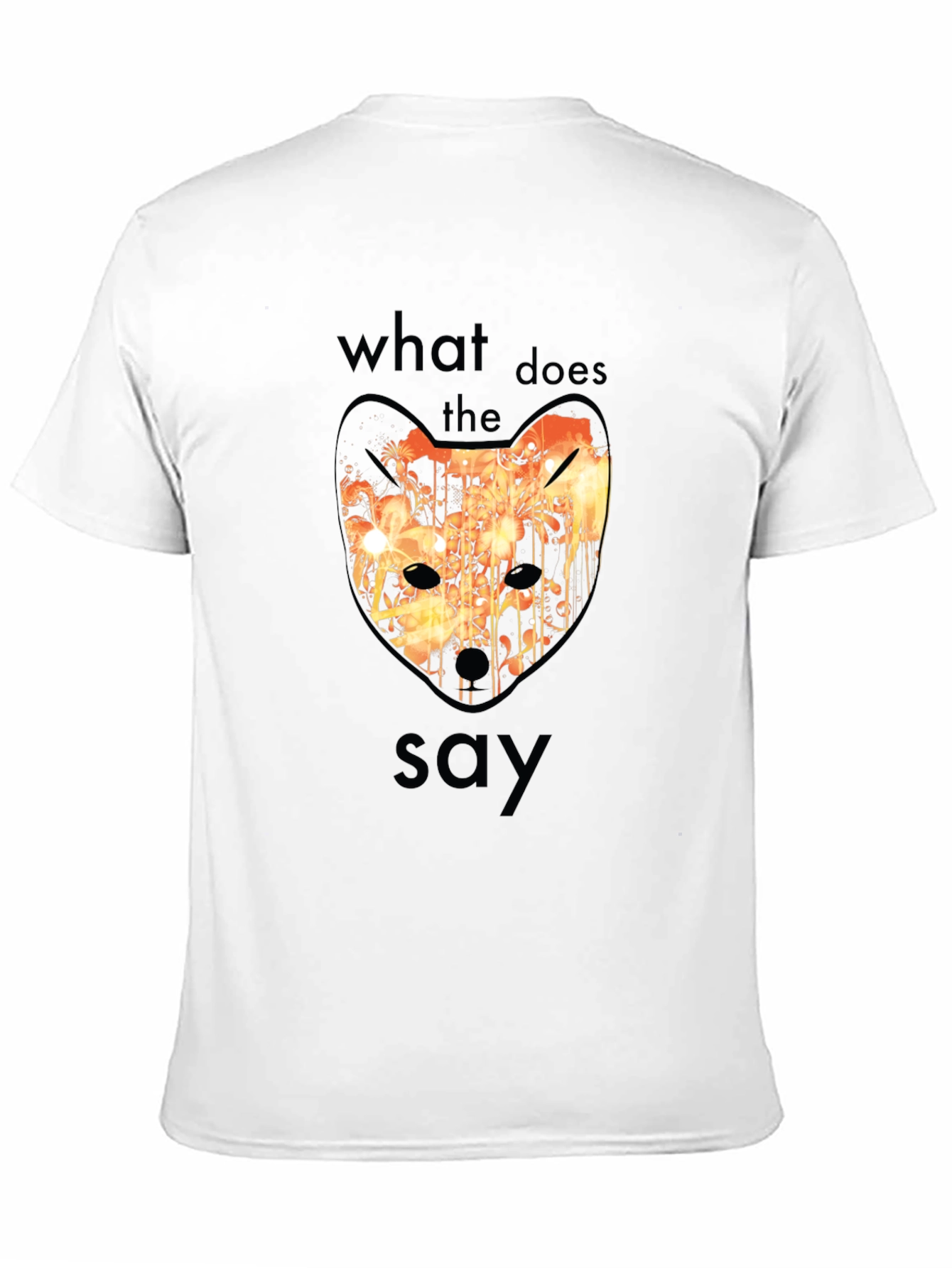 Fox Says T-Shirt - Unique Design