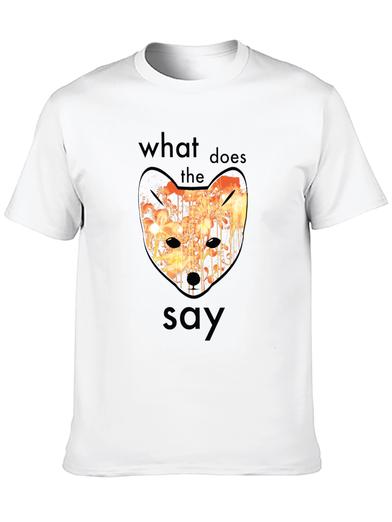 Fox Says T-Shirt - Unique Design