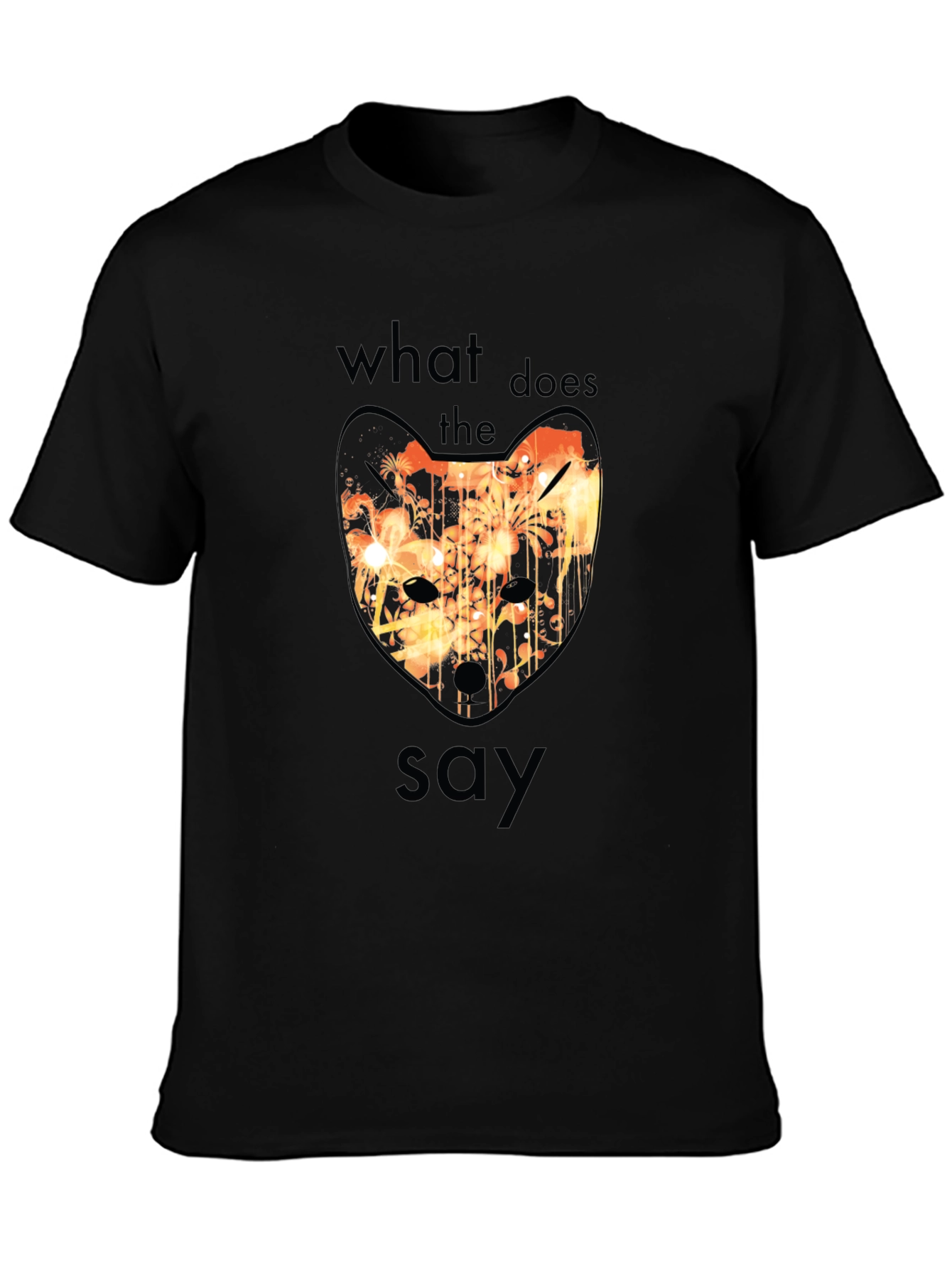Fox Says T-Shirt - Unique Design