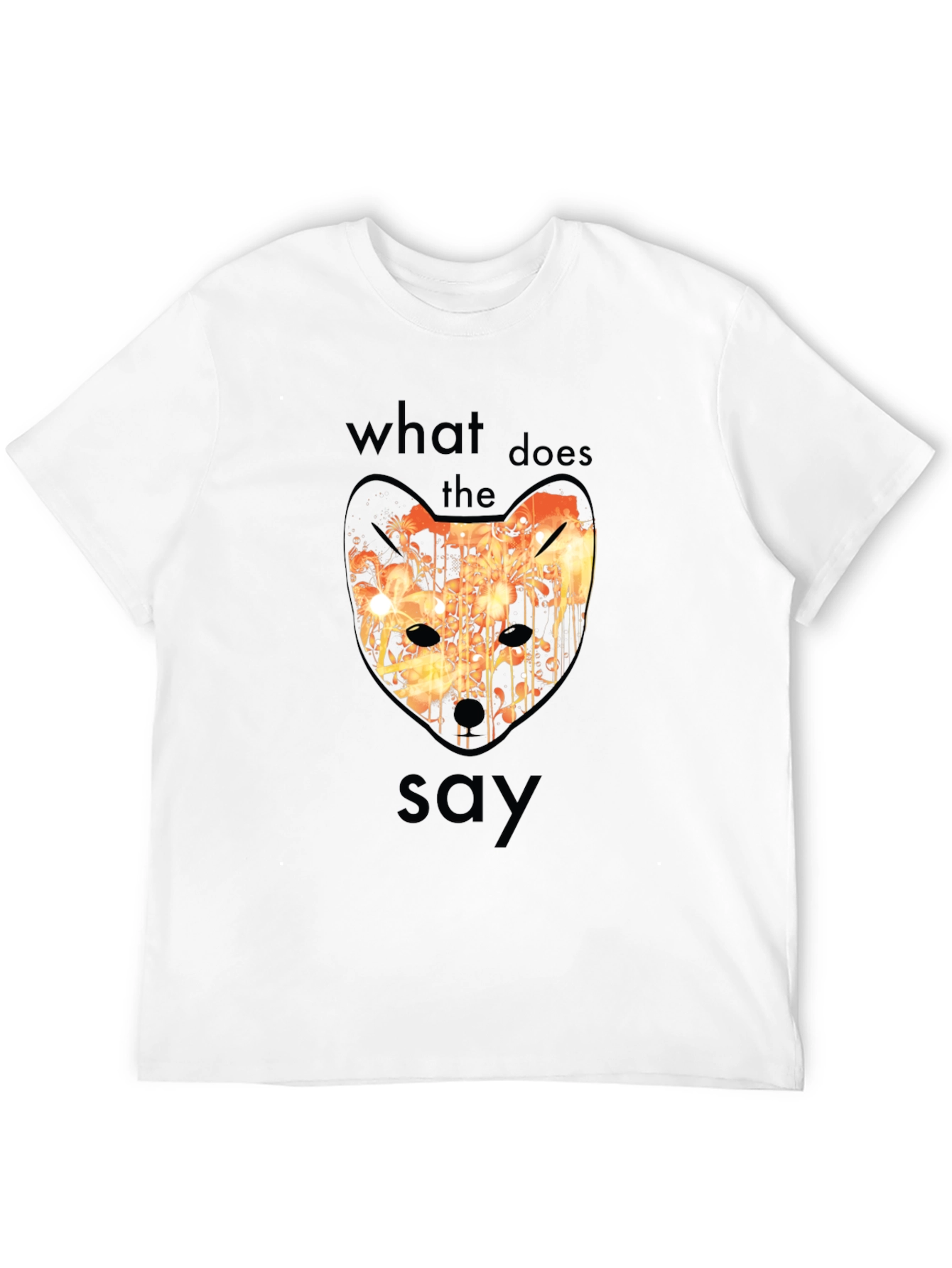 Fox Says T-Shirt - Unique Design
