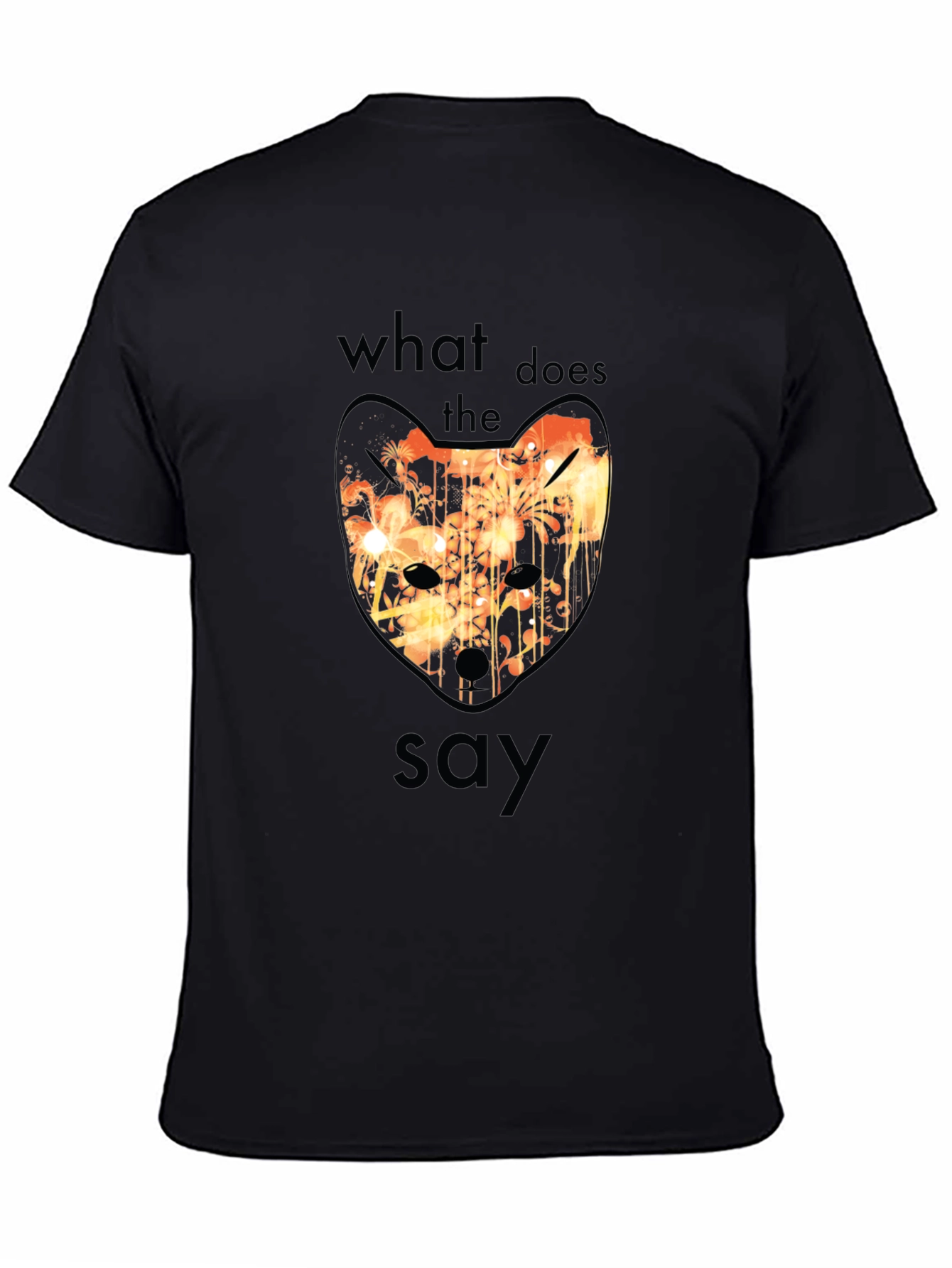 Fox Says T-Shirt - Unique Design