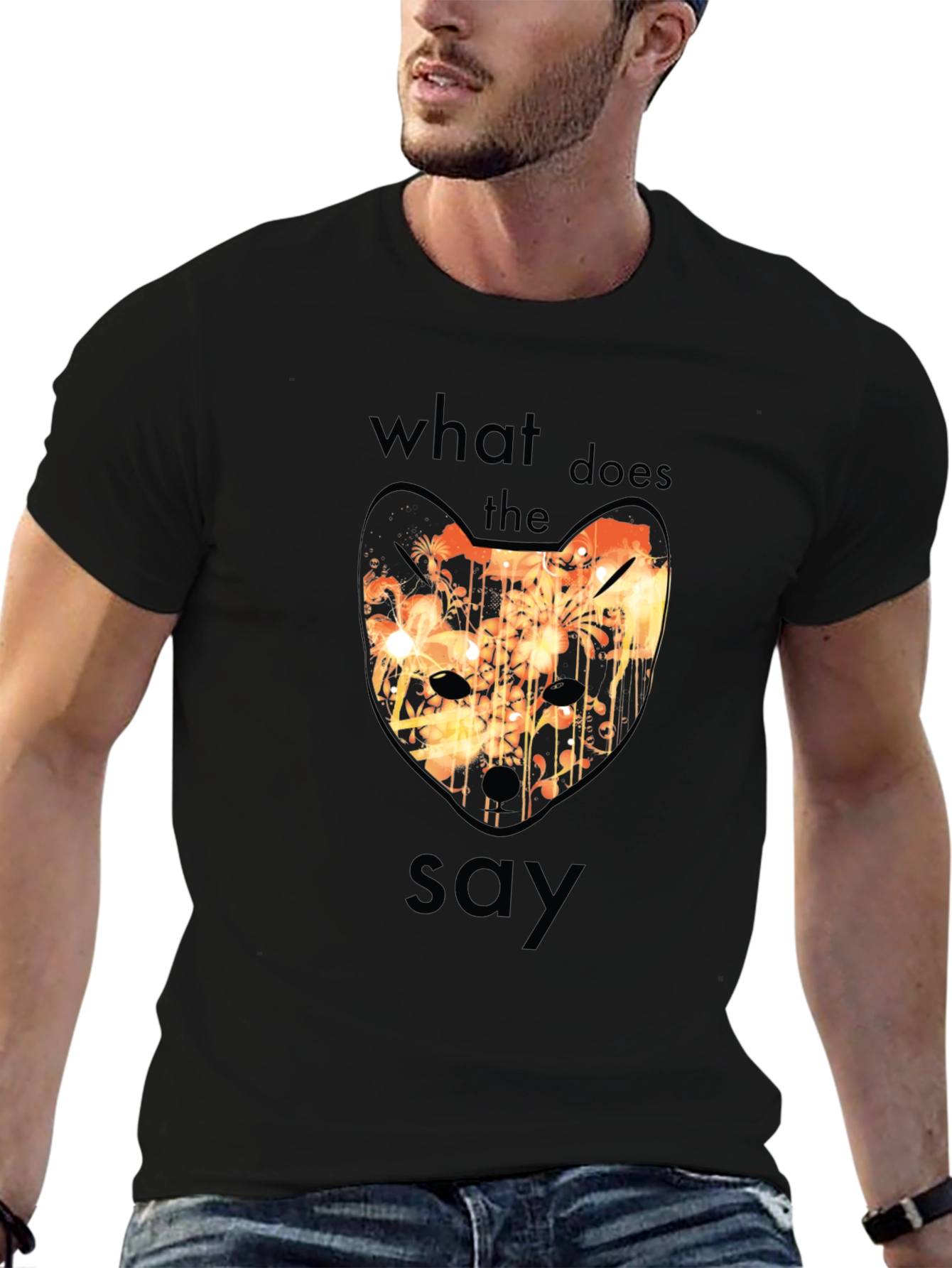 Fox Says T-Shirt - Unique Design
