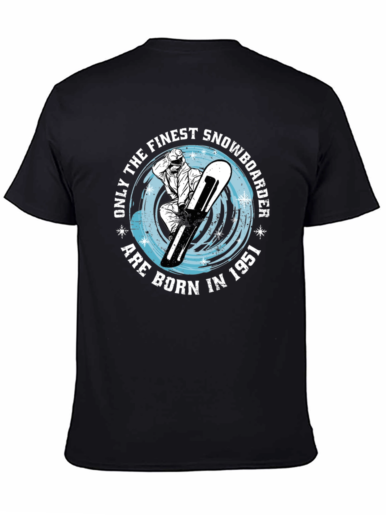 Finest Snowboarder Born in 1951 - Graphic Tee