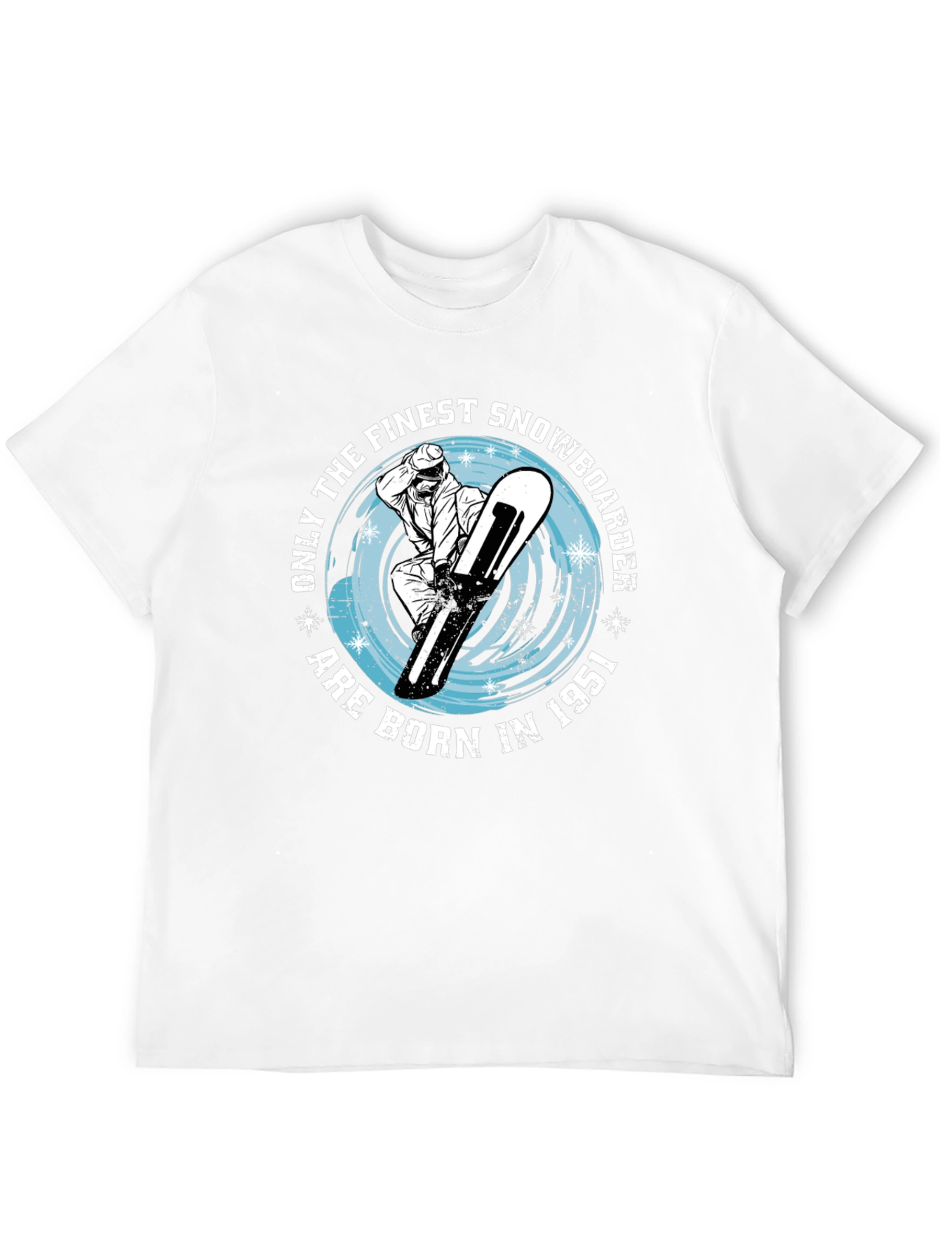 Finest Snowboarder Born in 1951 - Graphic Tee