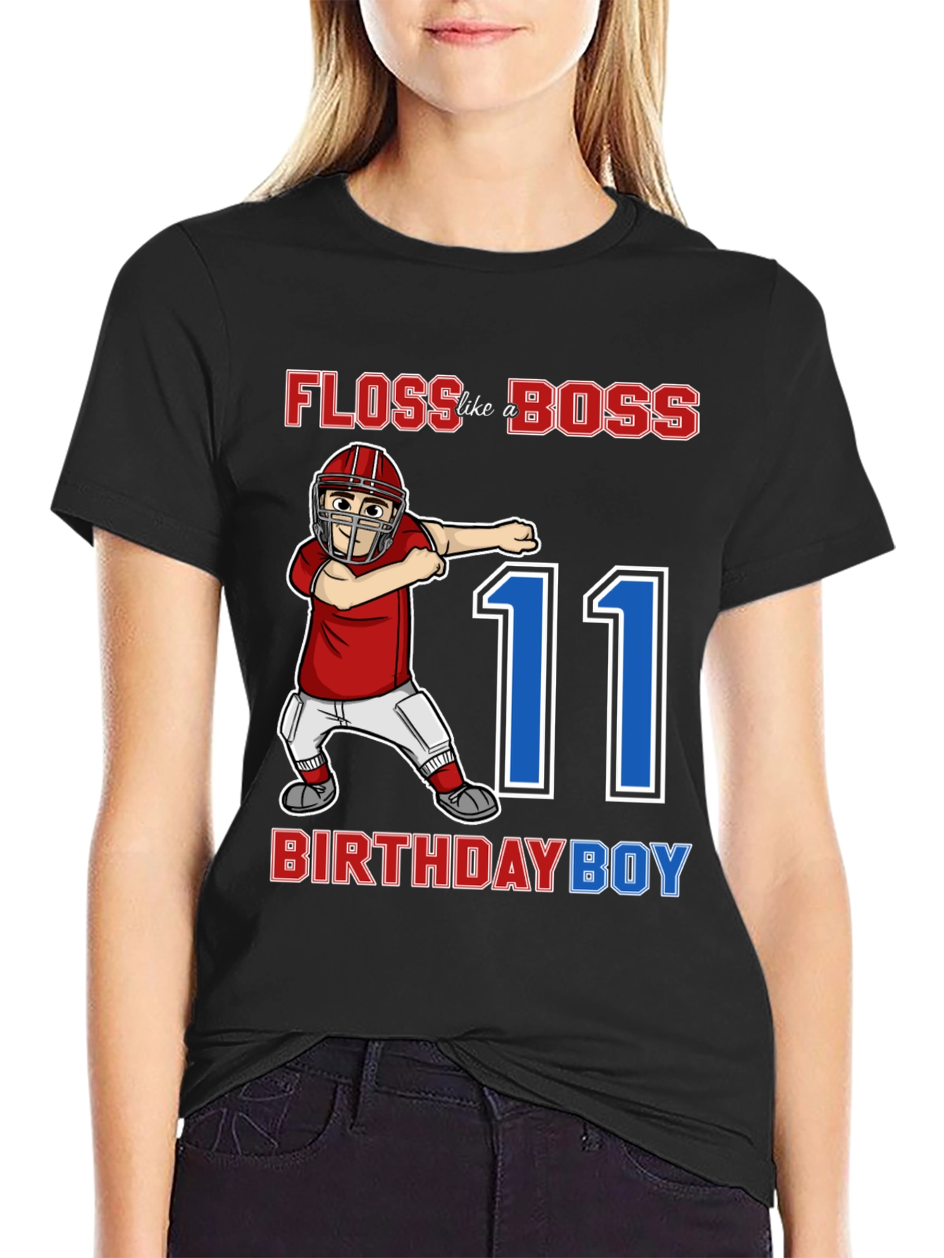 Floss Like a Boss Birthday Boy T-Shirt