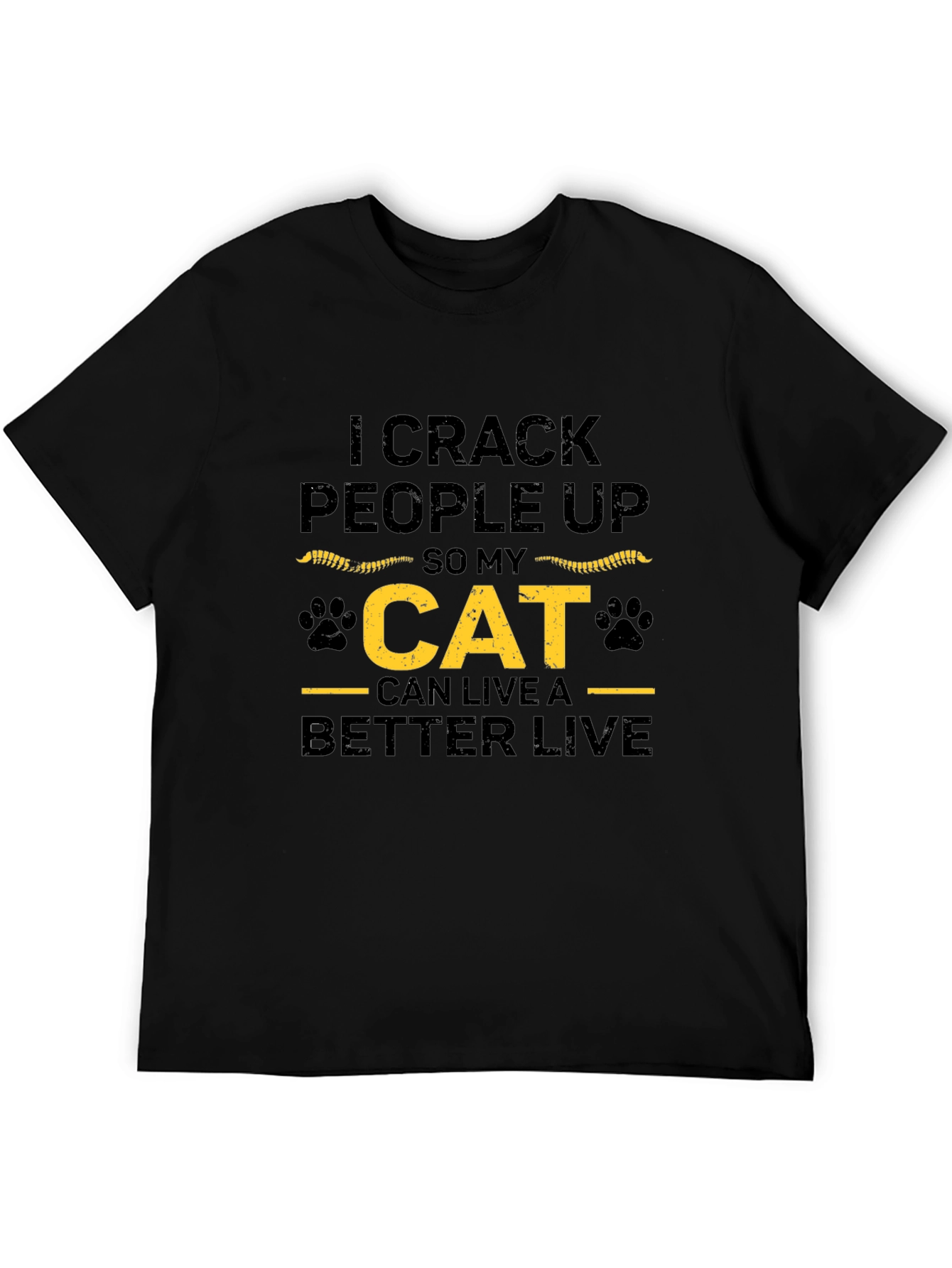 I Crack People Up Cat Lover T-Shirt