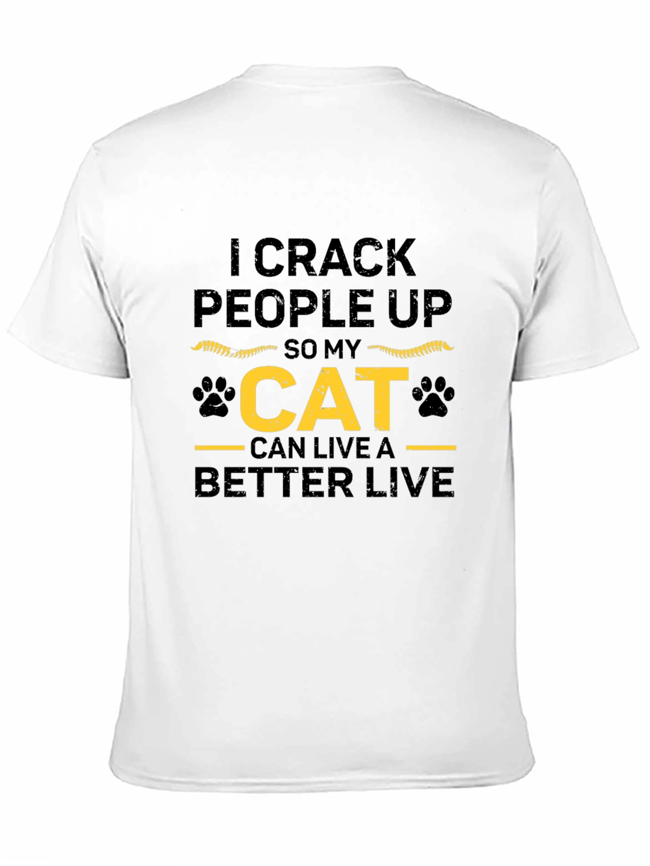 I Crack People Up Cat Lover T-Shirt