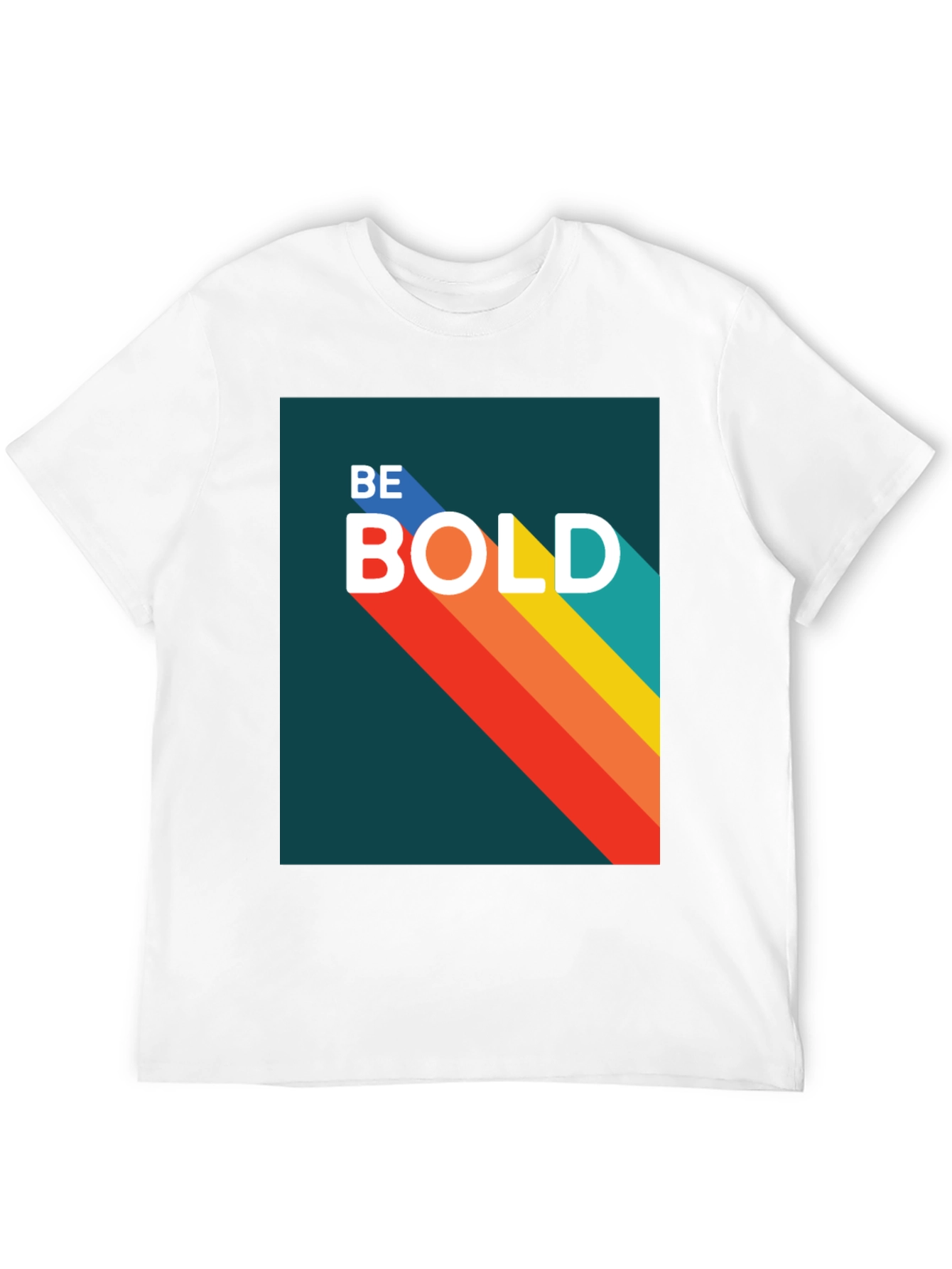 Be Bold Graphic Tee - Retro Style