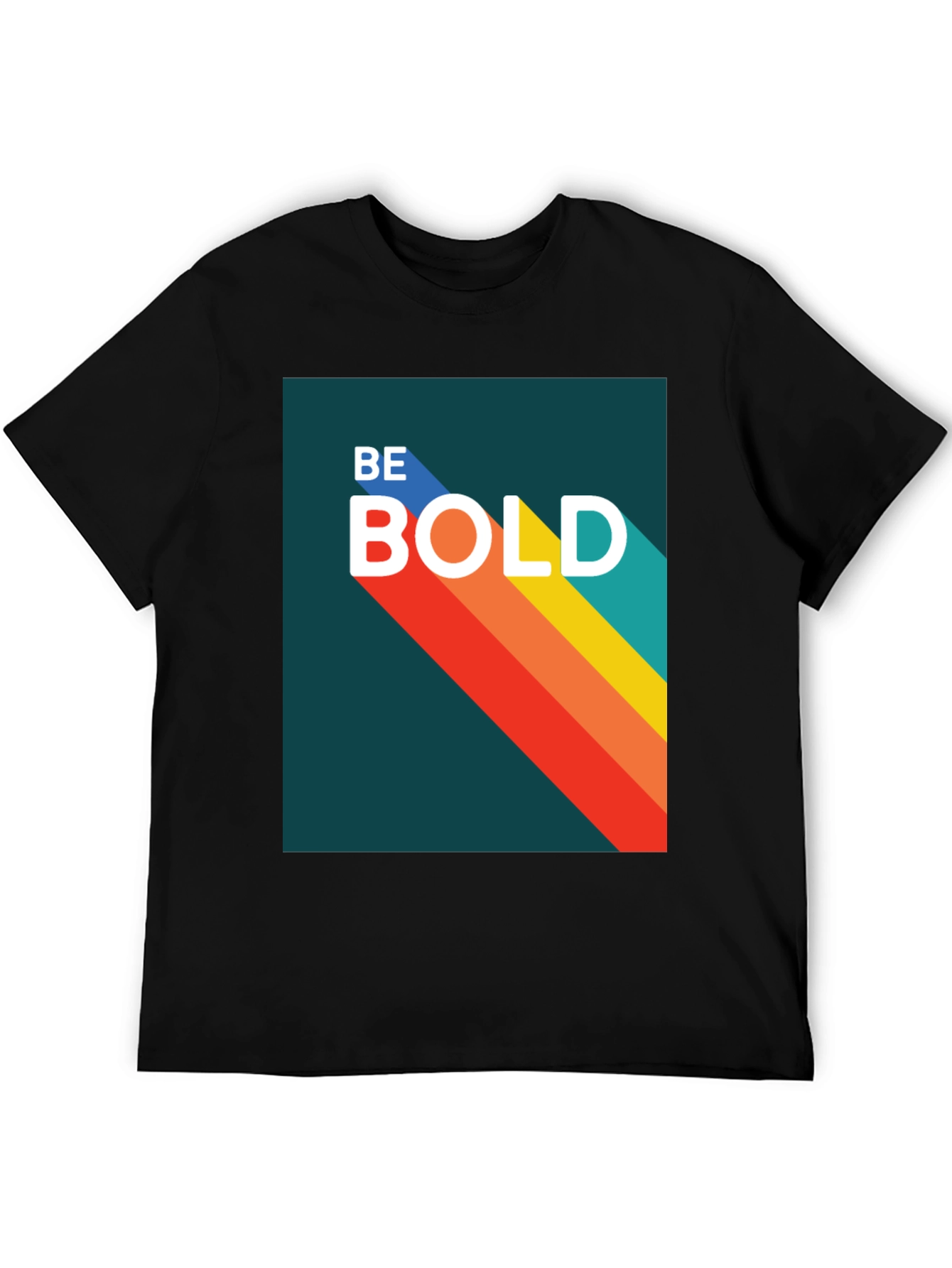 Be Bold Graphic Tee - Retro Style