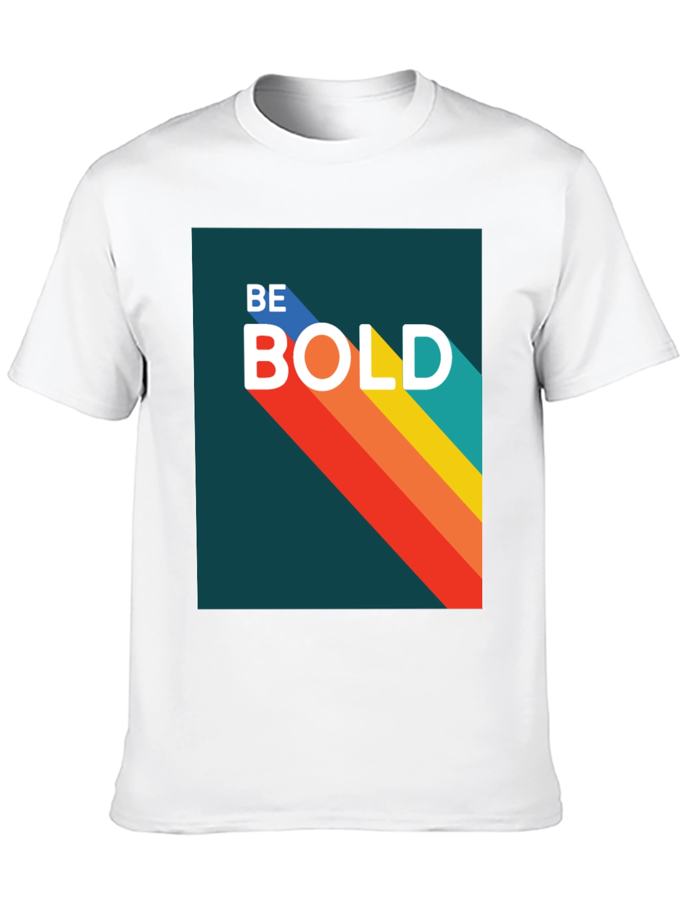 Be Bold Graphic Tee - Retro Style