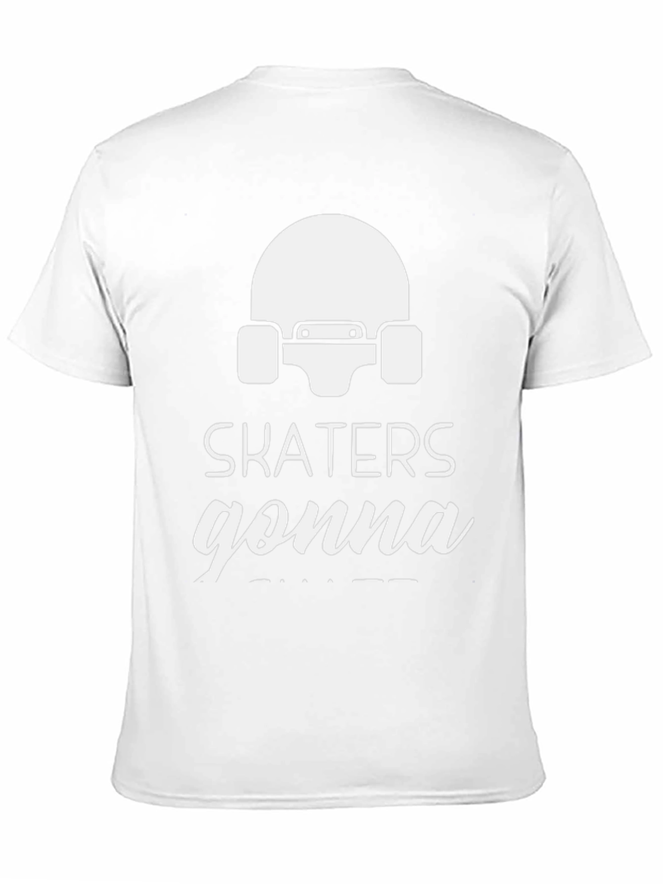 Skaters Gonna Skate T-Shirt - Black Graphic Tee