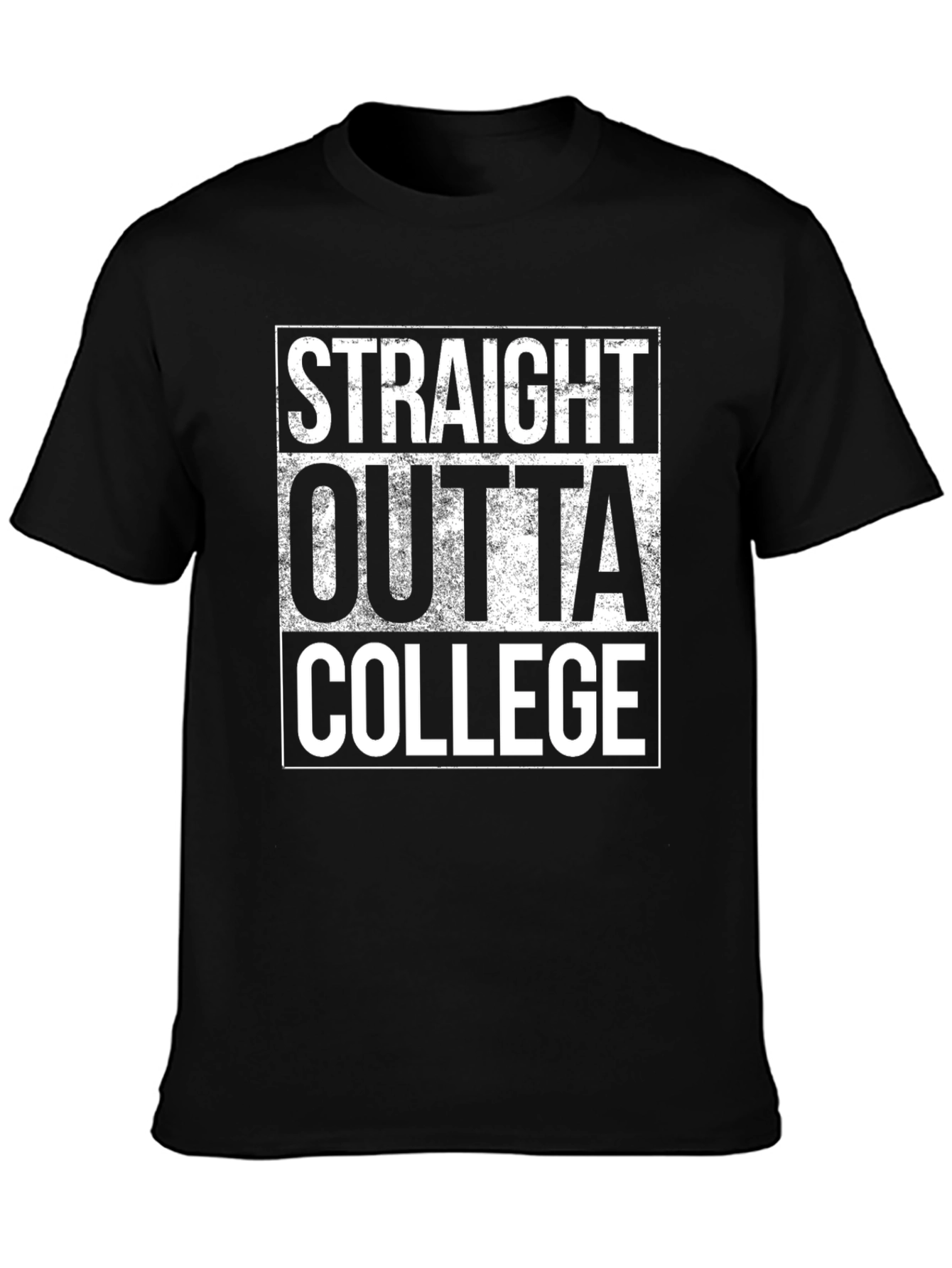 Straight Outta College Graphic Tee