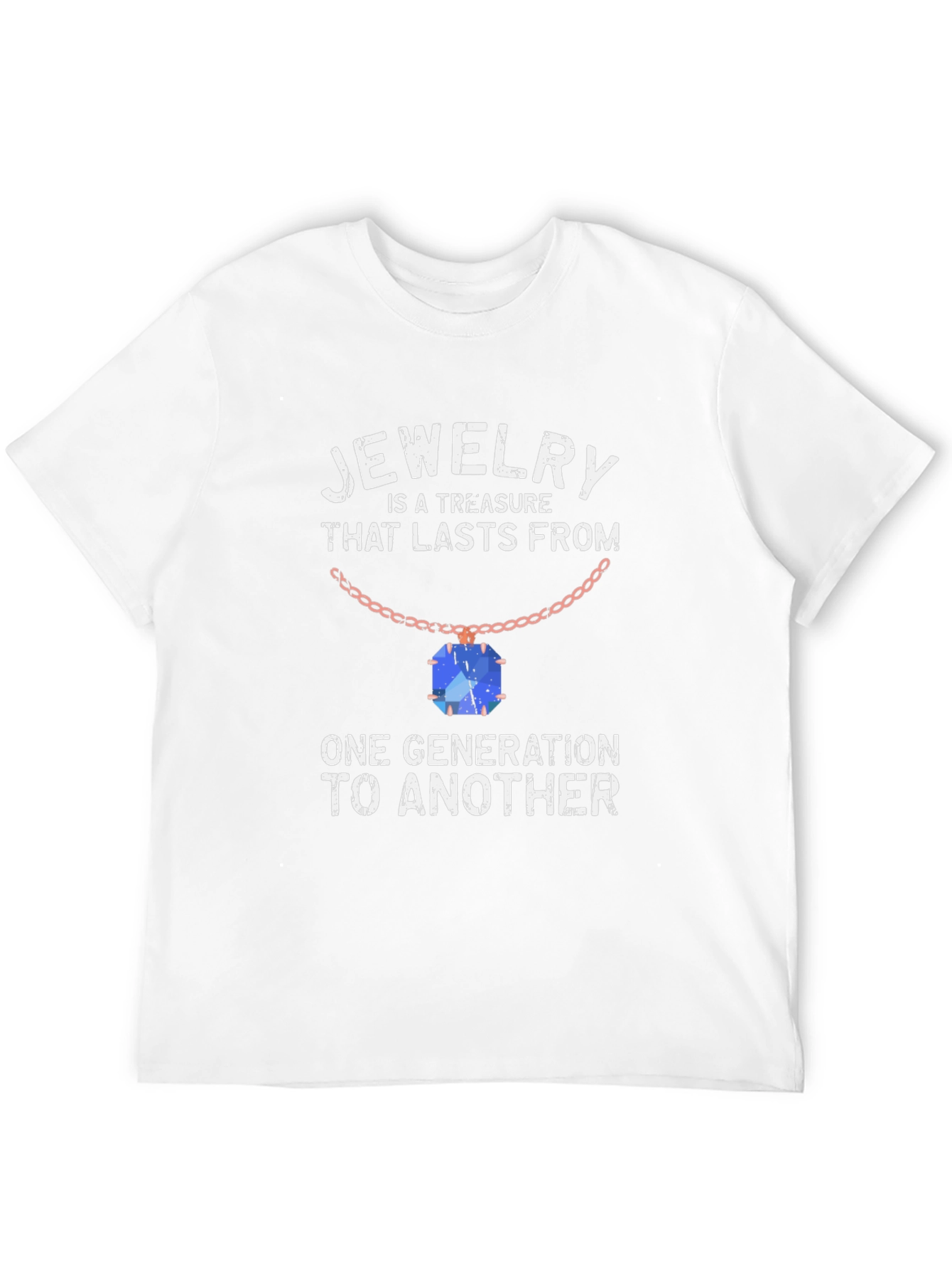 Jewelry is a Treasure Black Graphic Tee