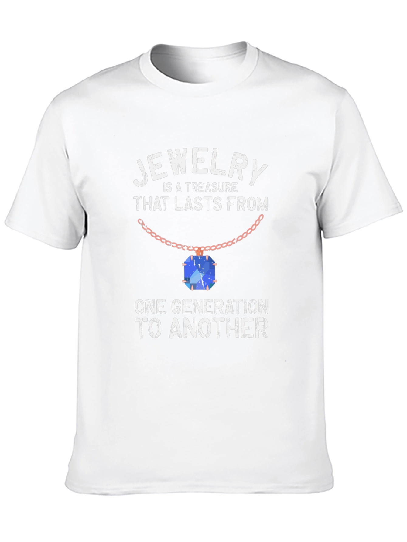 Jewelry is a Treasure Black Graphic Tee