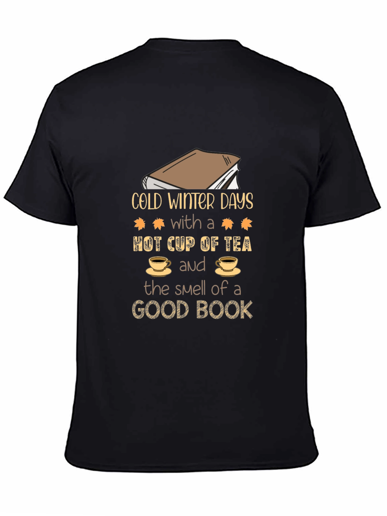 Cozy Winter Book Lover T-Shirt