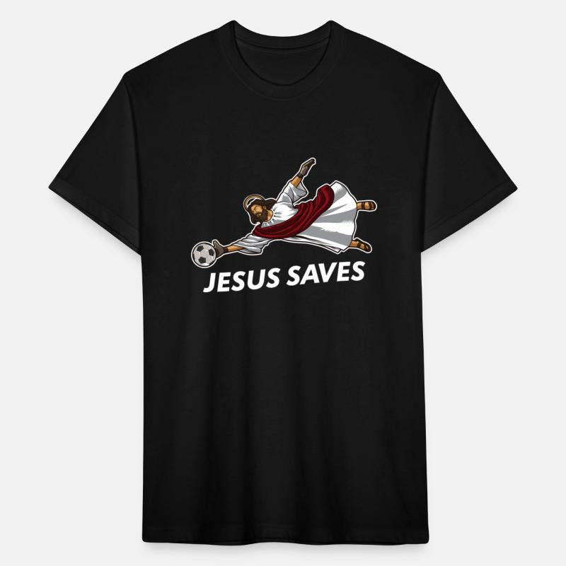 Jesus Saves Soccer Goalie