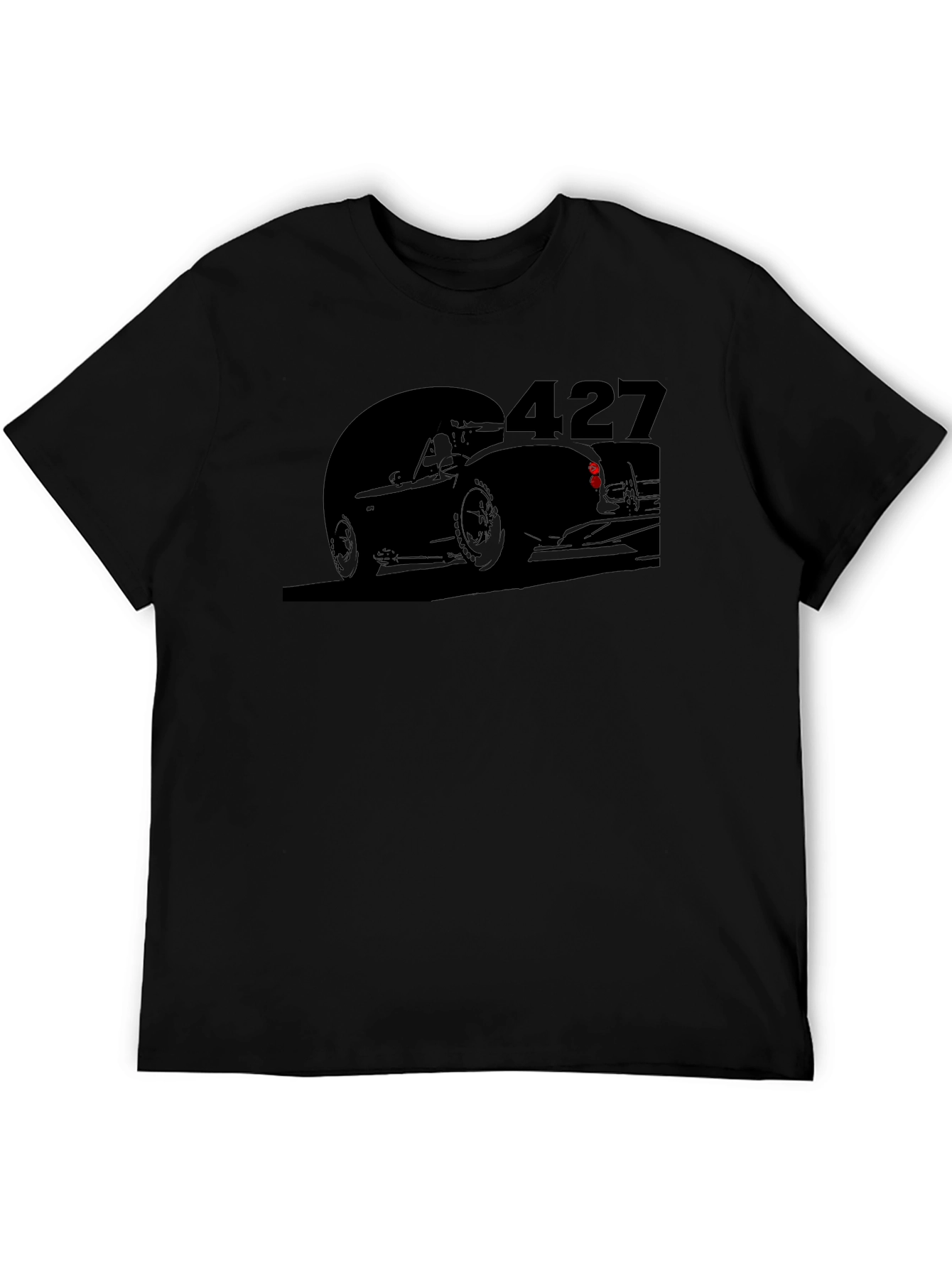 Classic Car 427 Black Graphic Tee