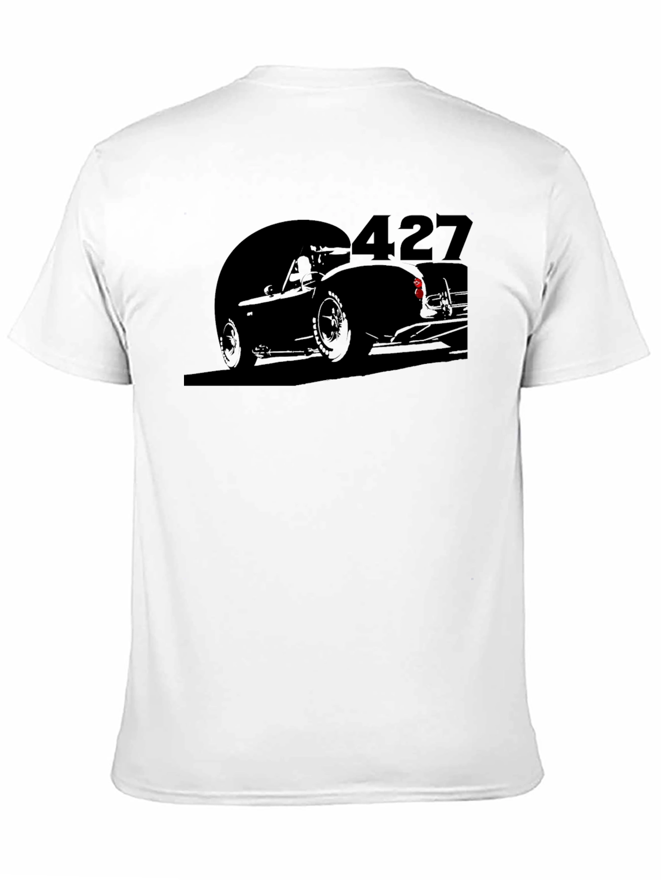 Classic Car 427 Black Graphic Tee
