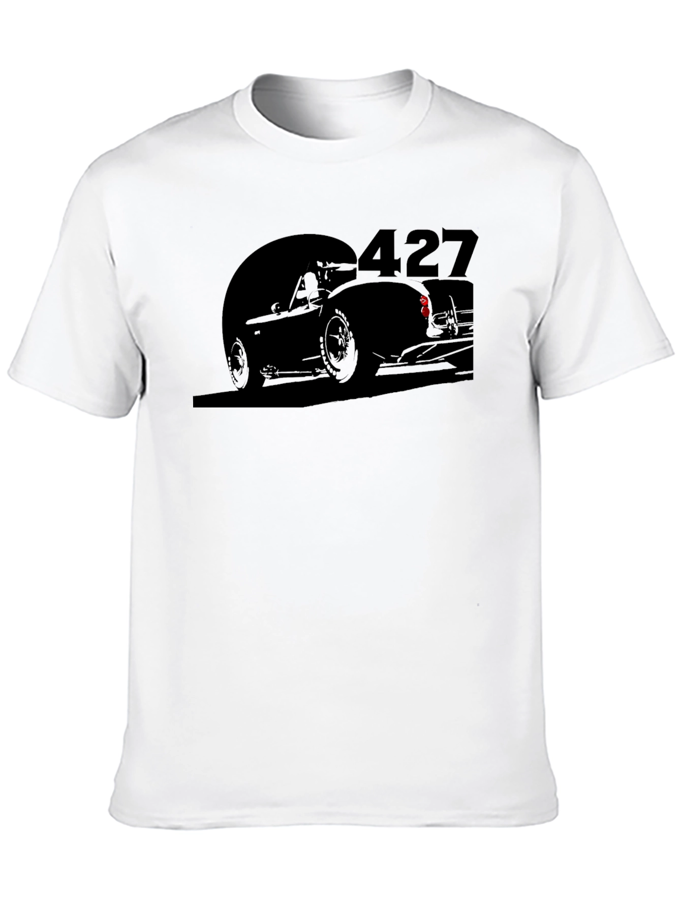 Classic Car 427 Black Graphic Tee