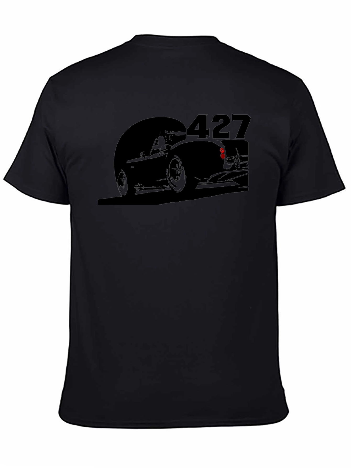 Classic Car 427 Black Graphic Tee