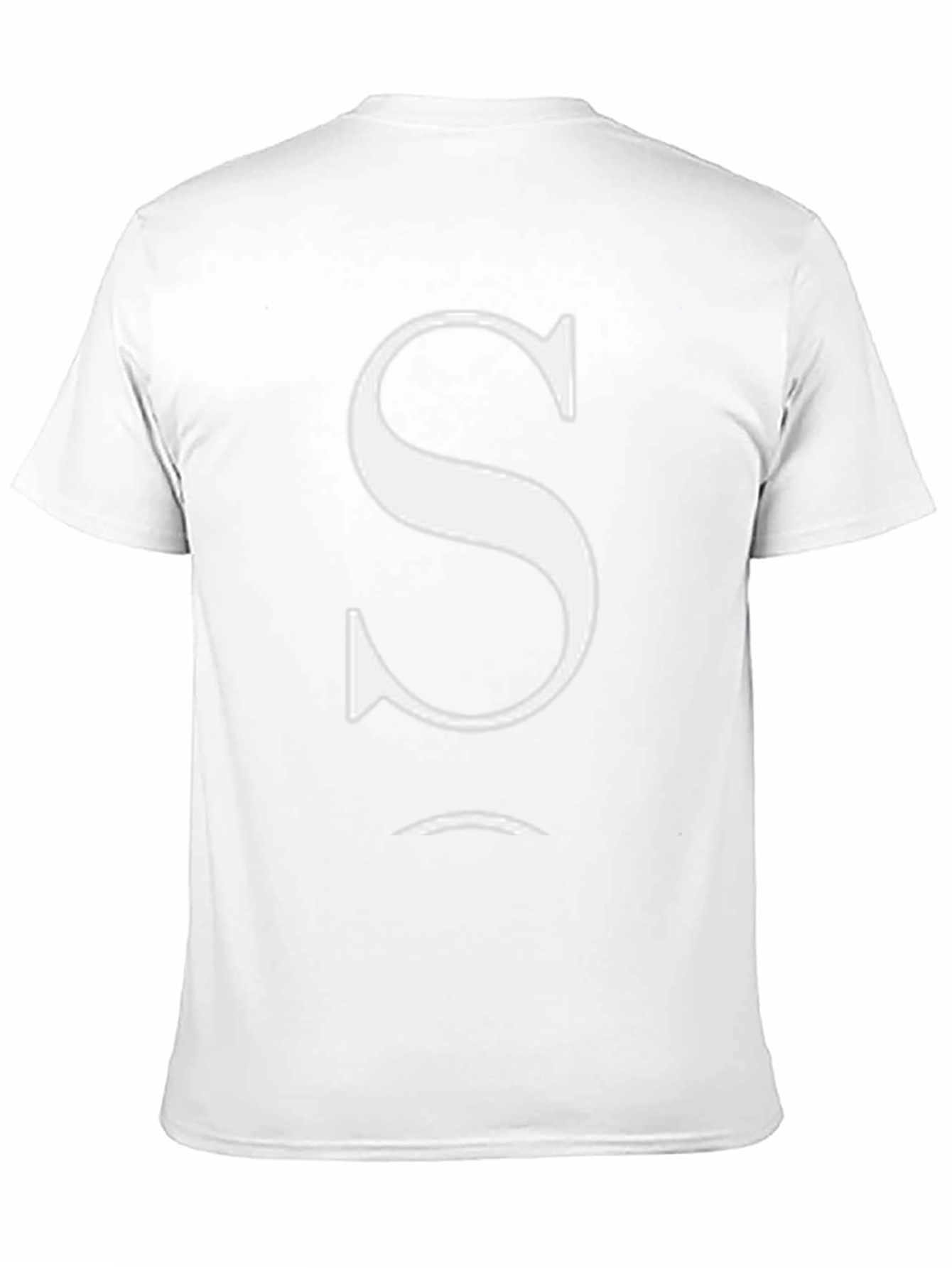 Letter S Graphic Tee - Soft & Stylish