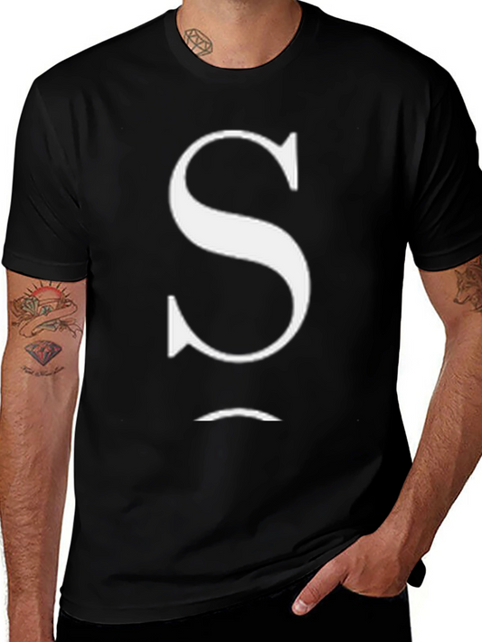 Letter S Graphic Tee - Soft & Stylish