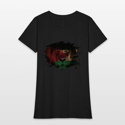 Jordan Lion Flag Paint Splatter