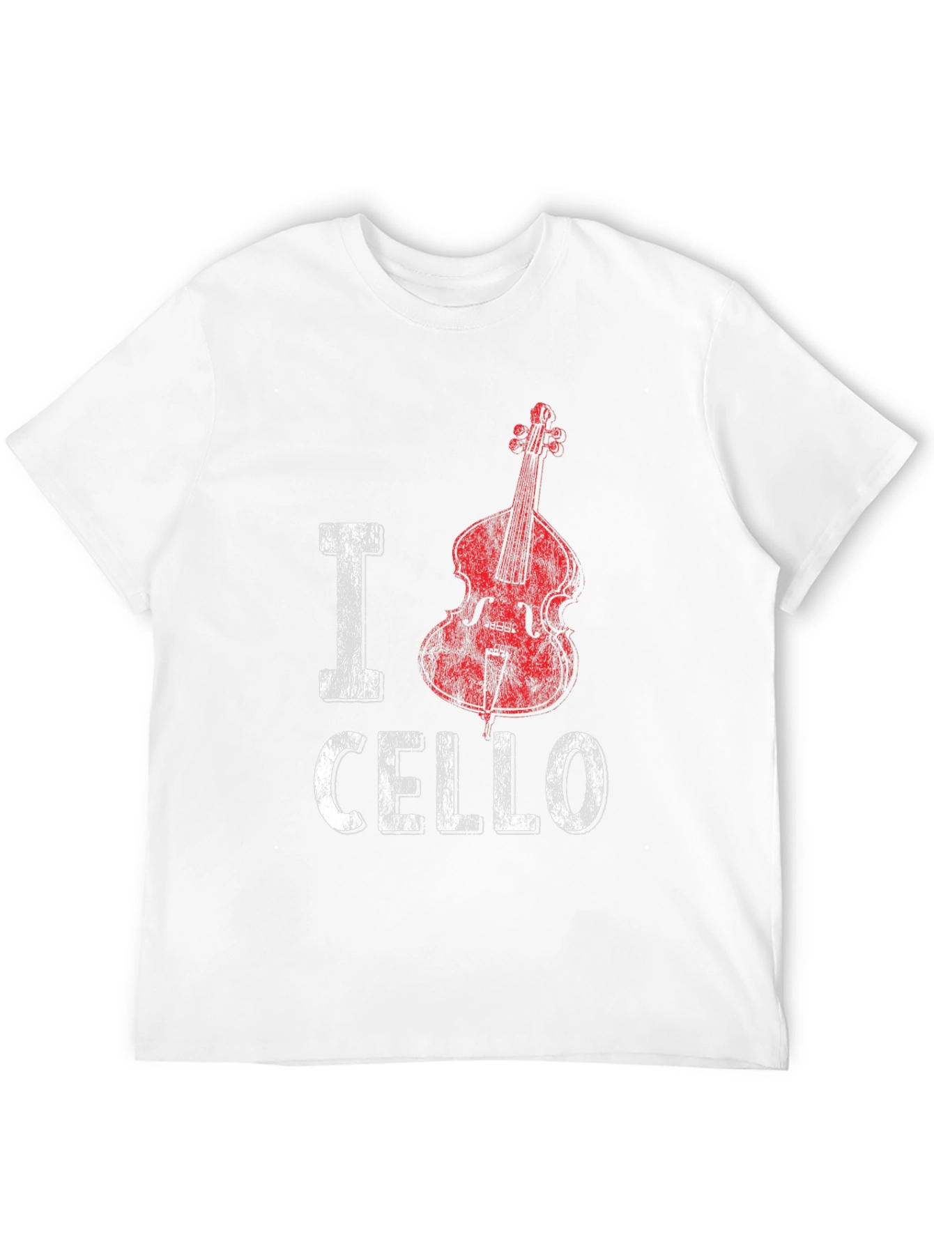 I Cello Music T-Shirt - Musician Graphic Tee