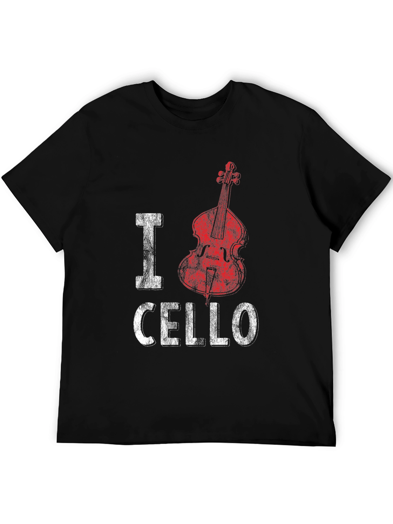 I Cello Music T-Shirt - Musician Graphic Tee