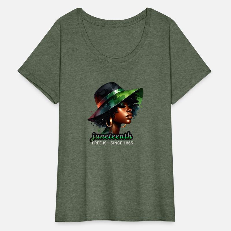 Juneteenth Shirts Women Celebrating Black Freedom