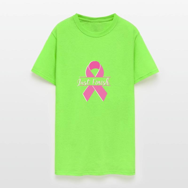 Just Finish- Pink for the Cure Ribbon