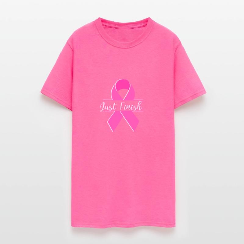 Just Finish- Pink for the Cure Ribbon