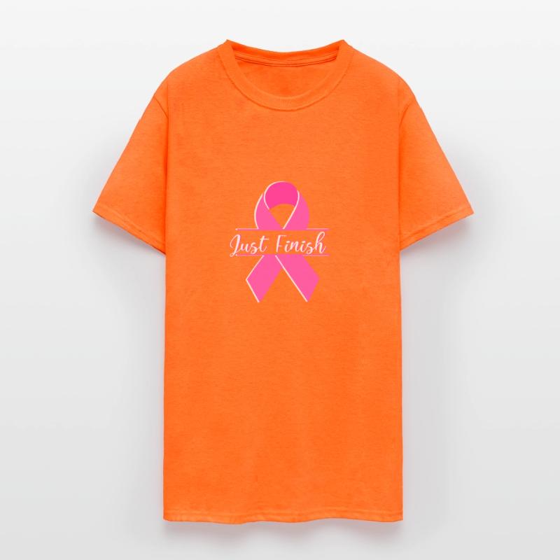 Just Finish- Pink for the Cure Ribbon