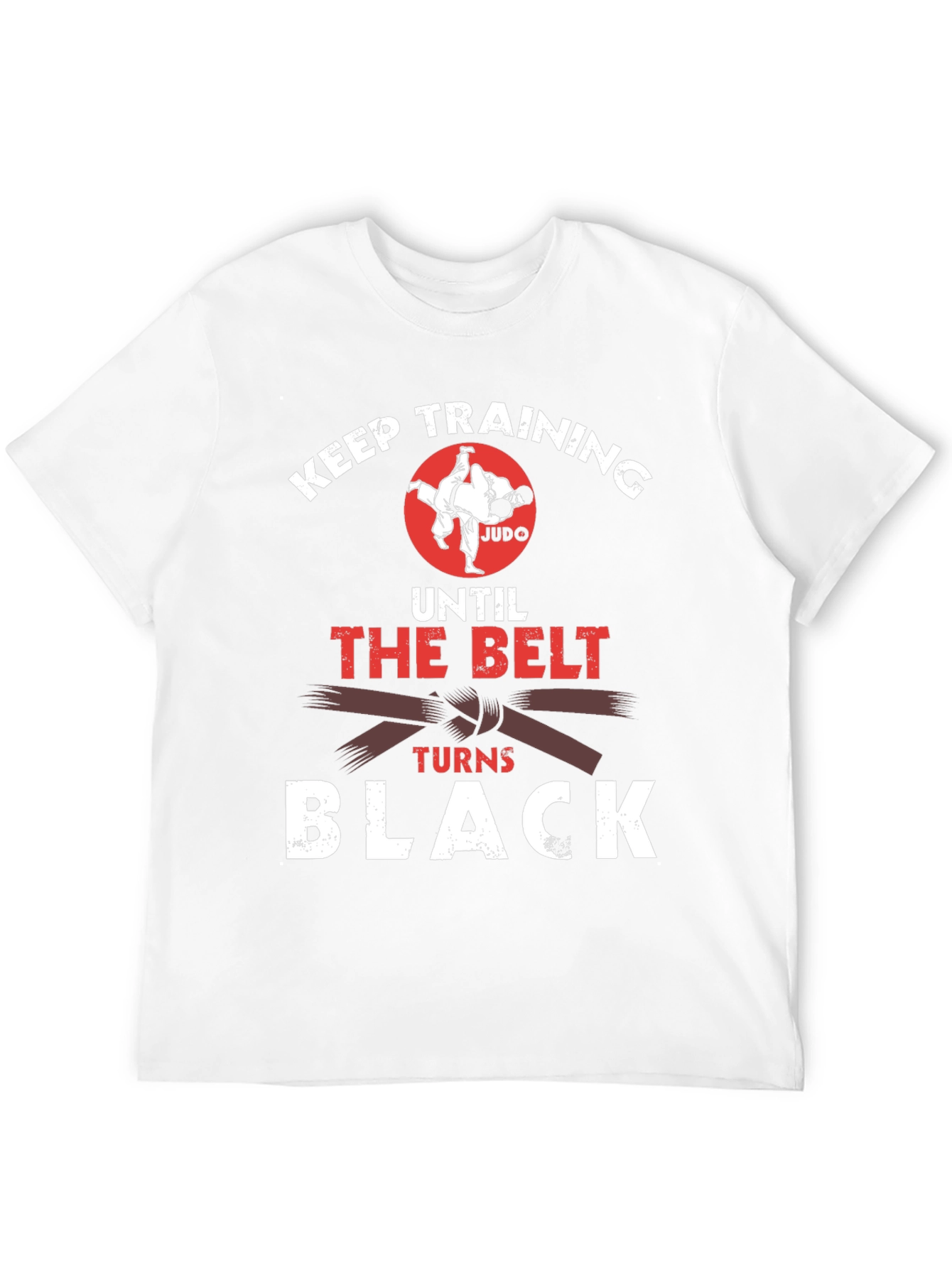 Judo Training Black Belt T-Shirt