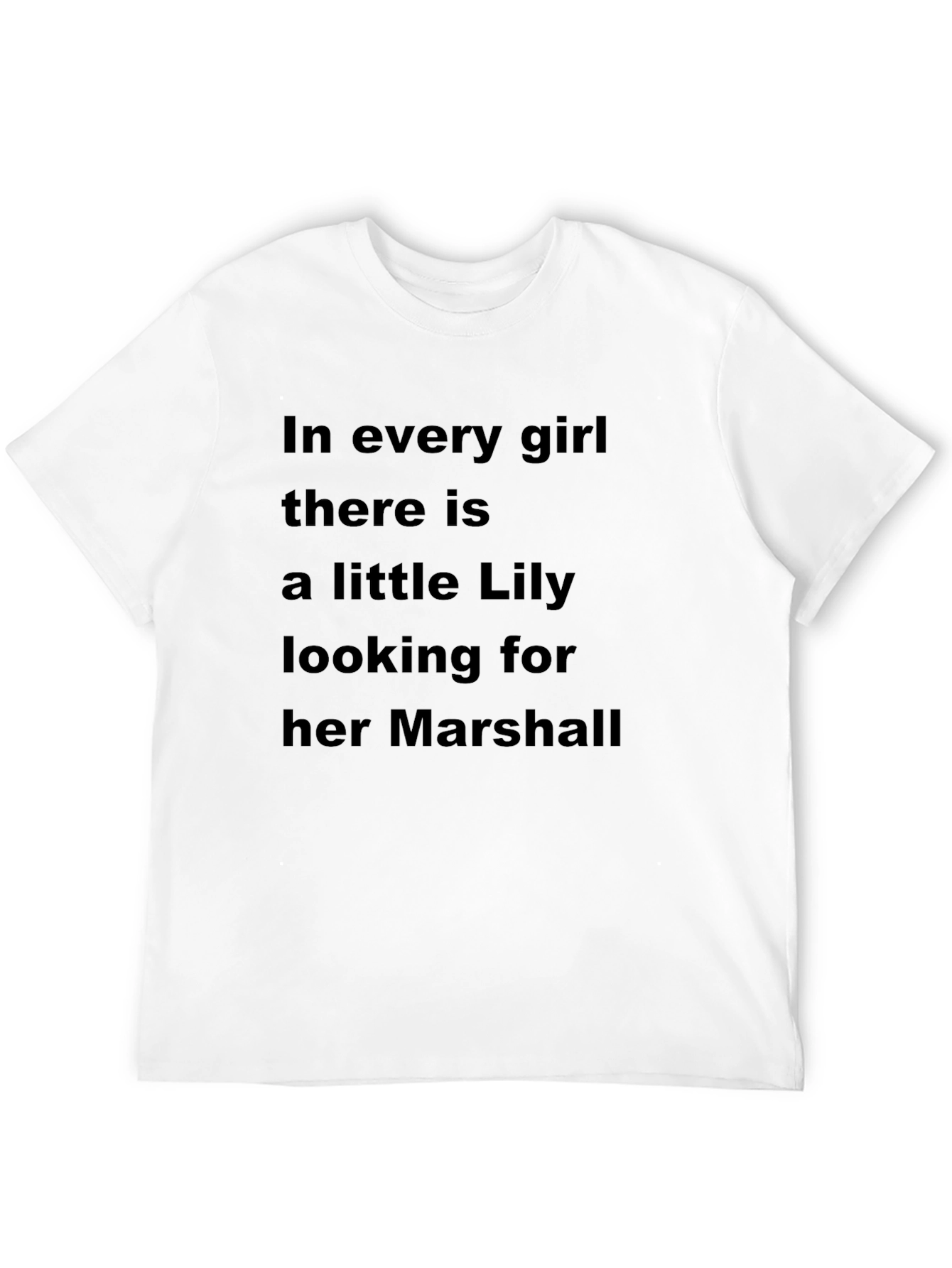 Lily and Marshall Graphic Tee - Black