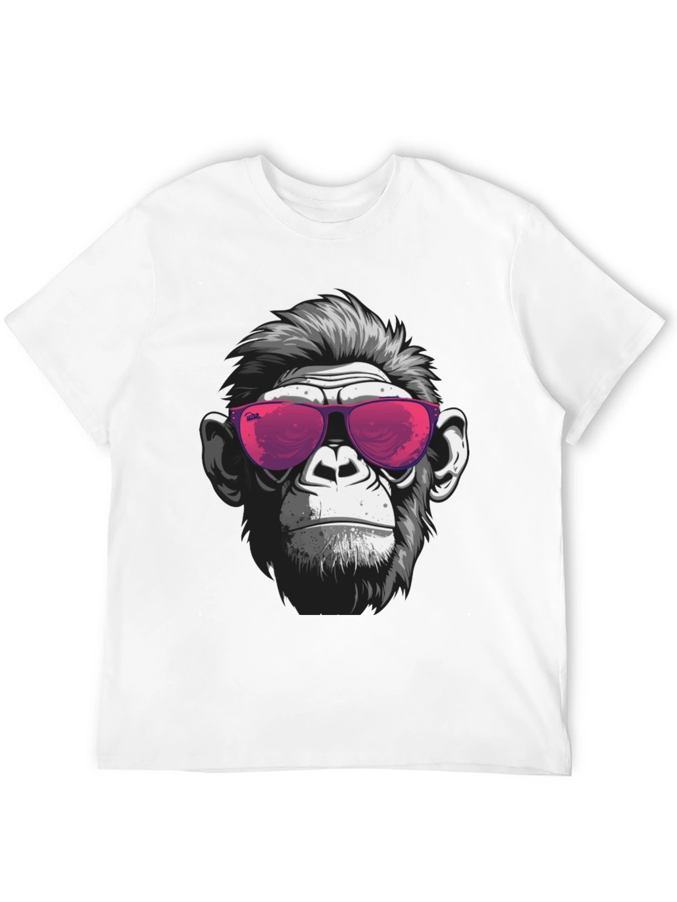 Cool Monkey Graphic Tee - Black T-Shirt