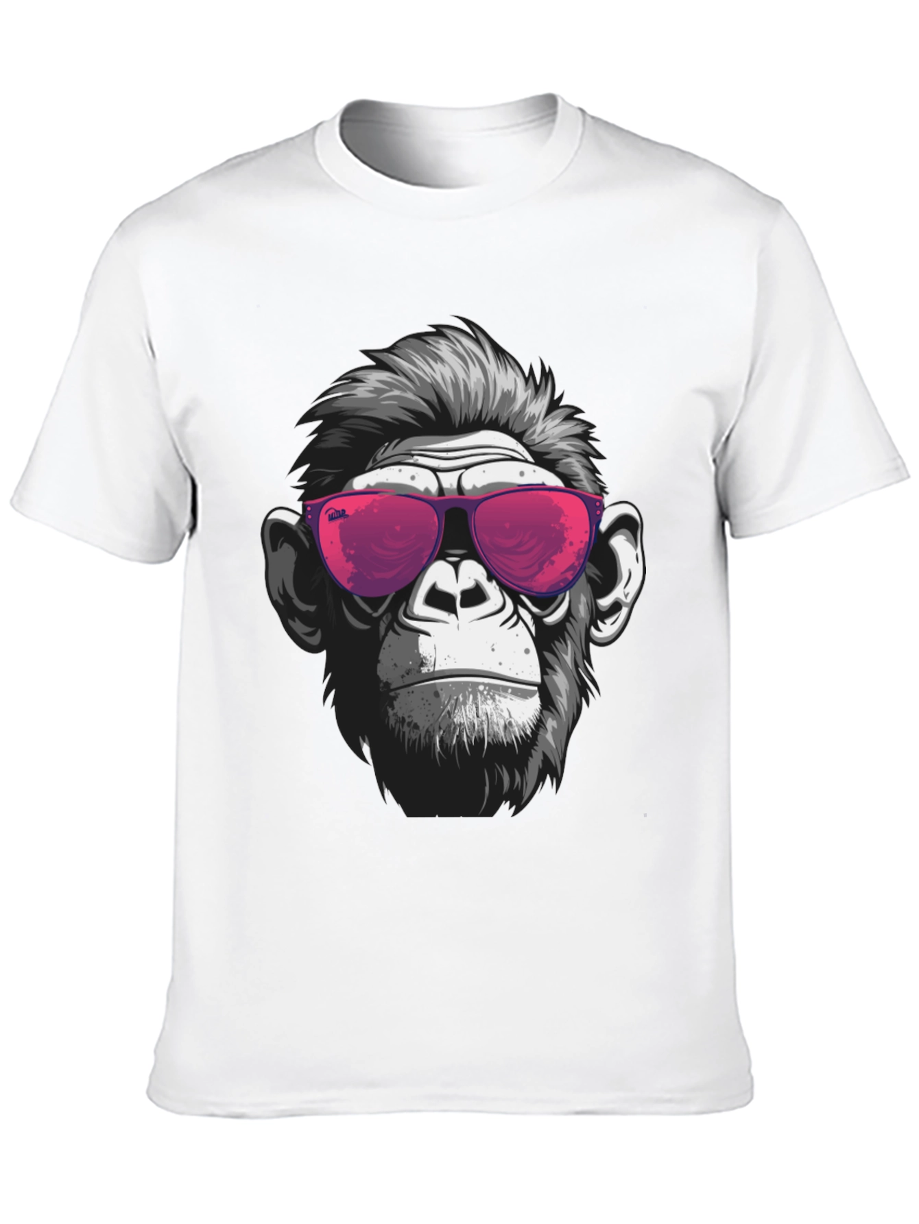 Cool Monkey Graphic Tee - Black T-Shirt