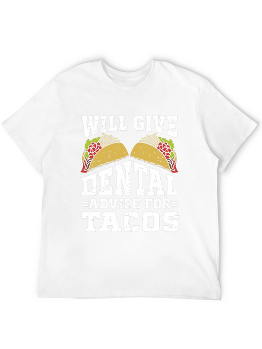 Dental Advice for Tacos Graphic T-Shirt