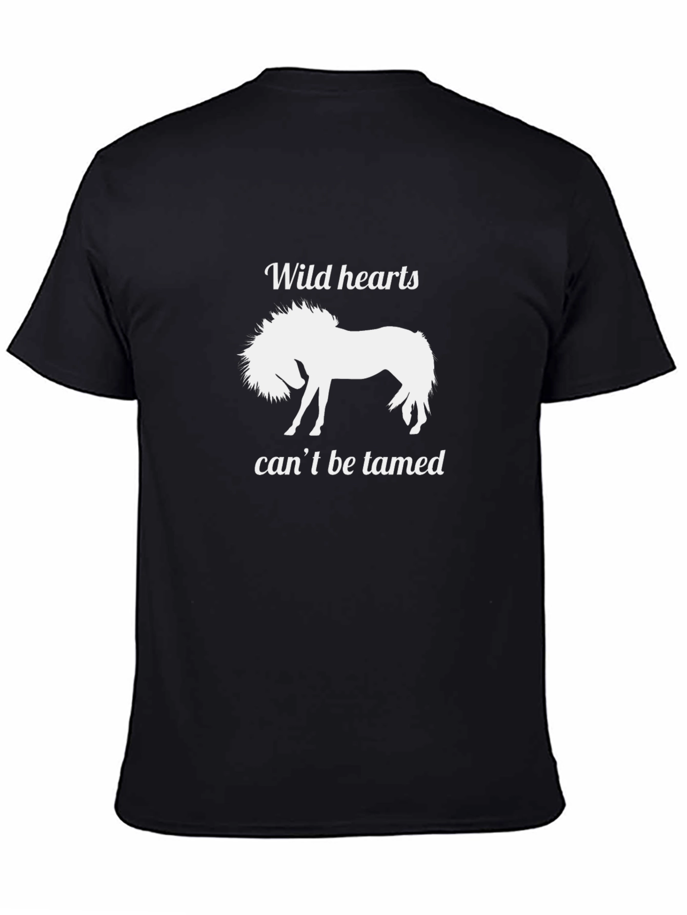 Wild Hearts Horse Graphic T-Shirt