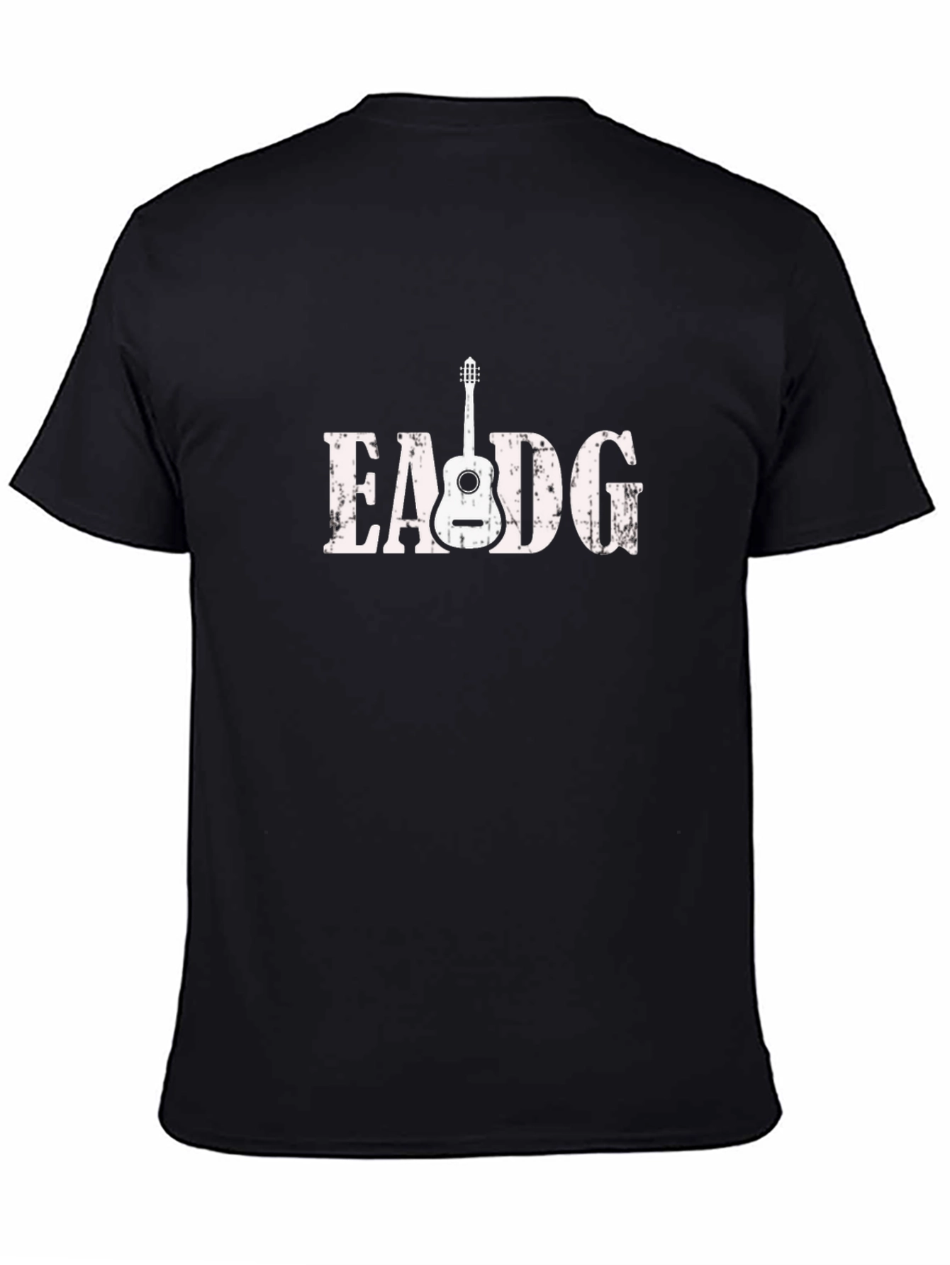 EADG Guitar String T-Shirt - Music Lover Tee
