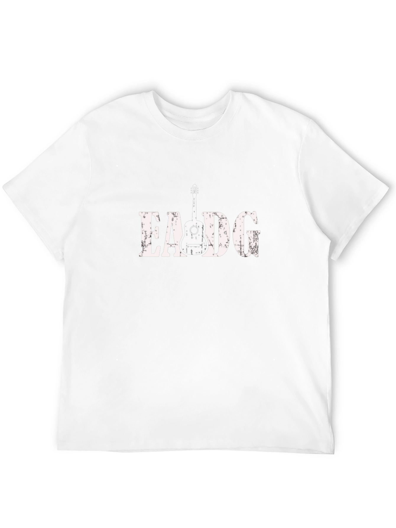 EADG Guitar String T-Shirt - Music Lover Tee