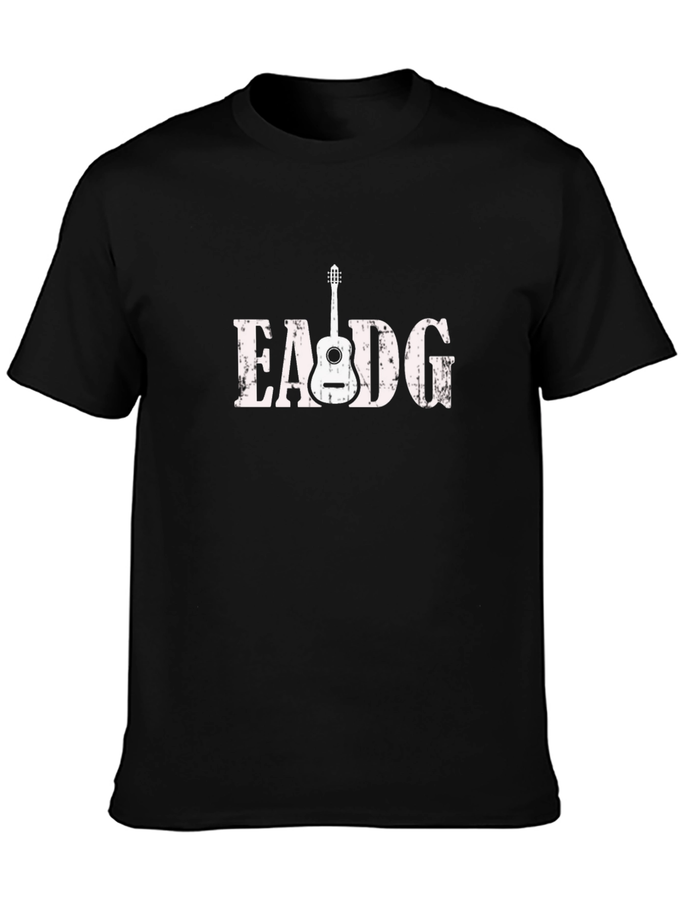 EADG Guitar String T-Shirt - Music Lover Tee