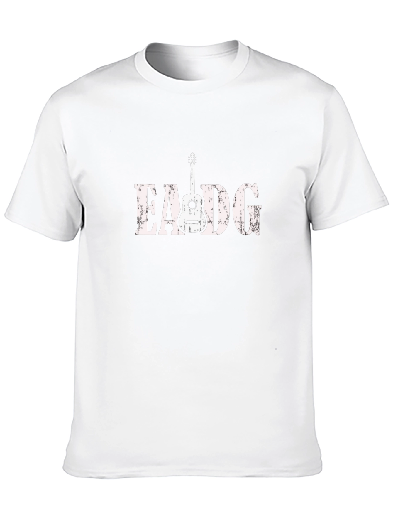 EADG Guitar String T-Shirt - Music Lover Tee