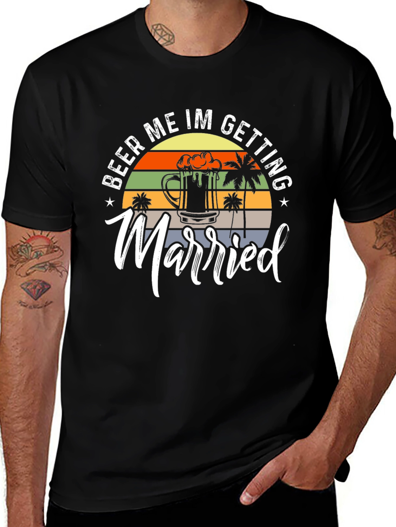 Beer Me Im Getting Married Mens T-Shirt