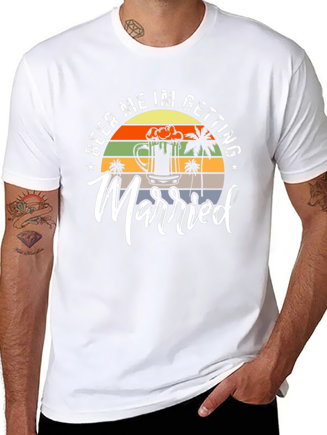 Beer Me Im Getting Married Mens T-Shirt