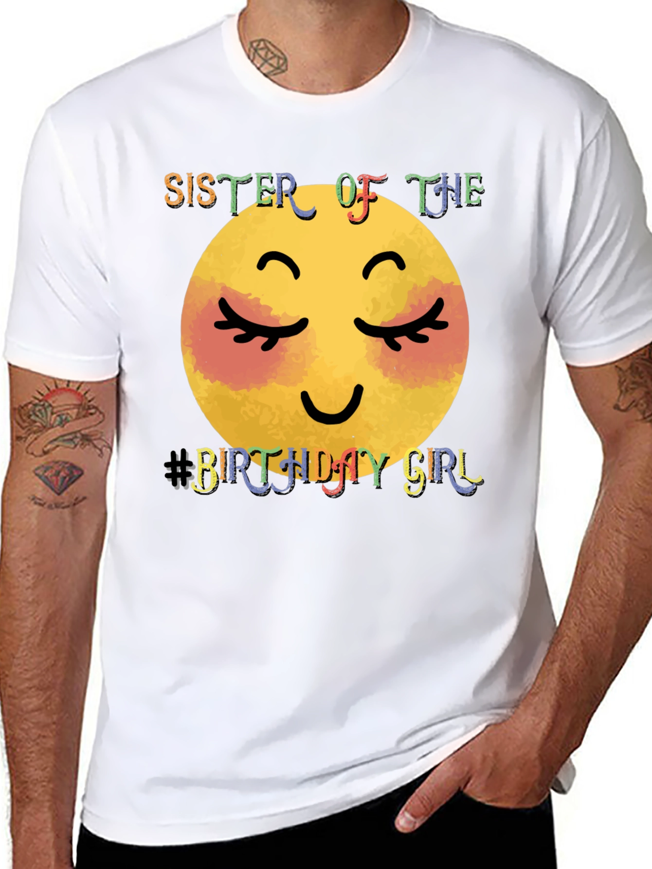 Sister of the Birthday Girl T-Shirt