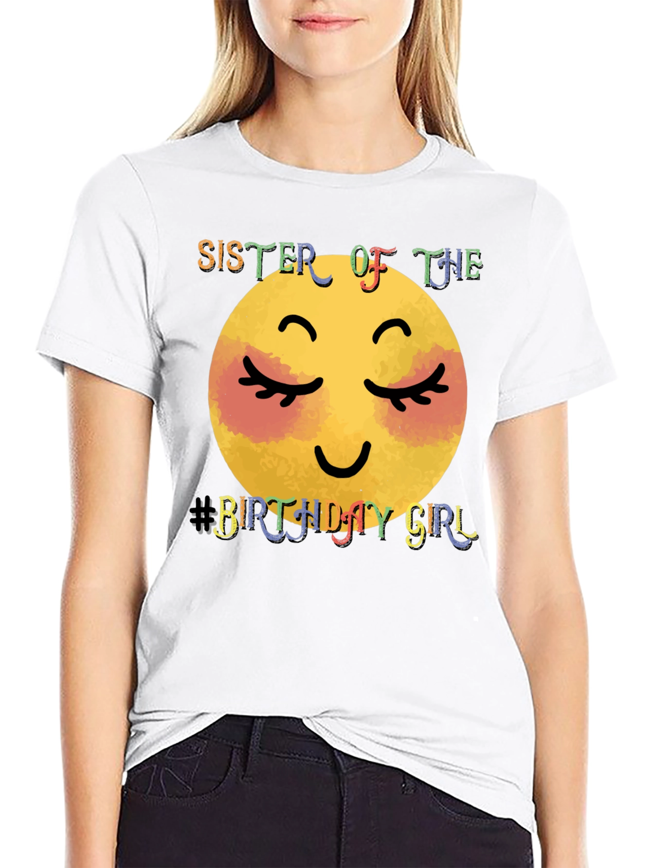 Sister of the Birthday Girl T-Shirt