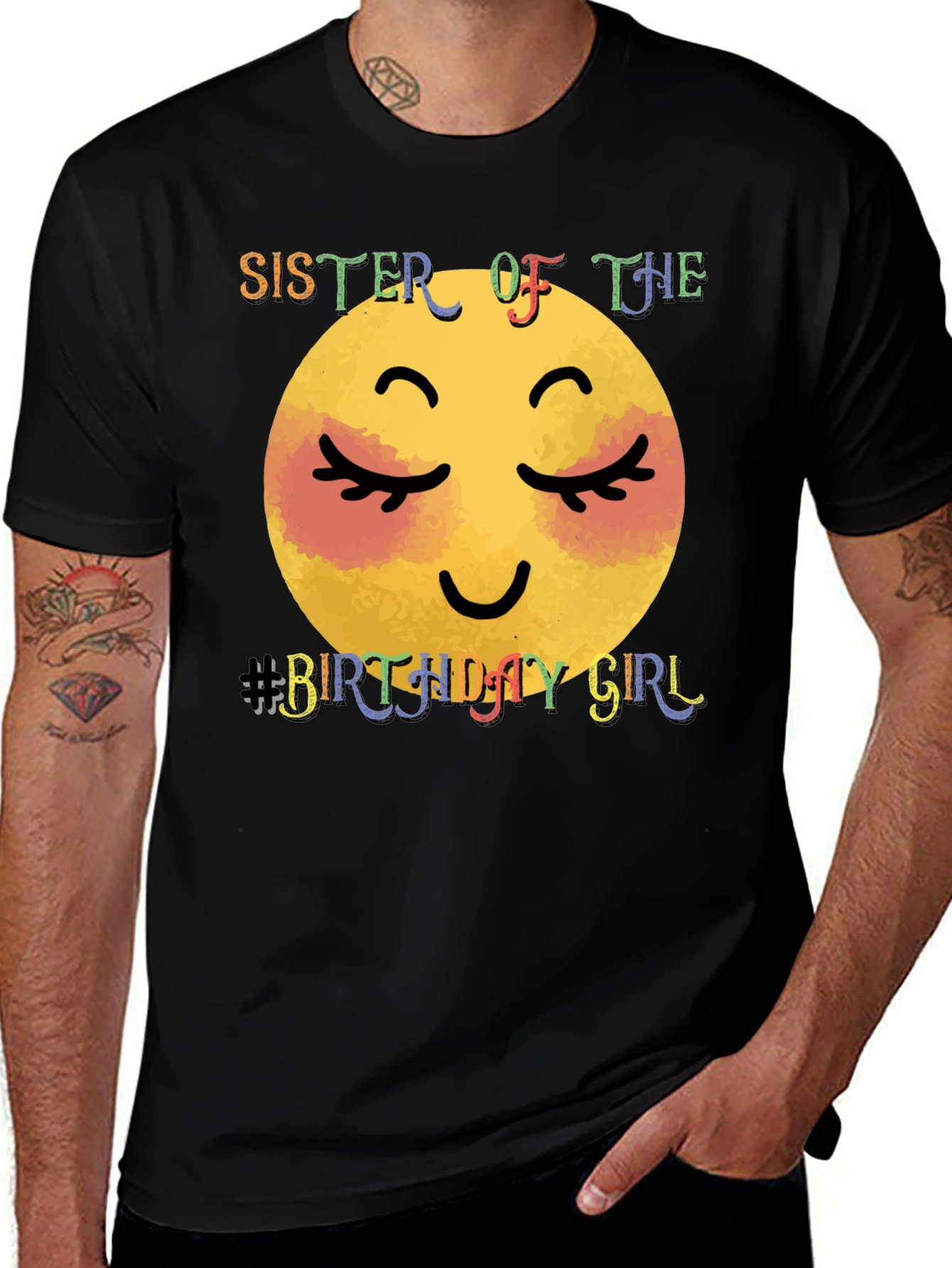 Sister of the Birthday Girl T-Shirt